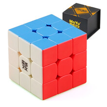 MoYu魔域文化威龙GTS2代三阶威龙魔方3阶 专业比赛三阶 磁力版3阶魔方玩具 3阶威龙GTS2M（磁力）彩色