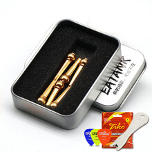 纯铜吉他弦钉 民谣吉他固弦锥 木吉他黄铜弦柱 延长延音 一套6根 【拍下打折】6根精装+起钉器+民谣弦+3拨片