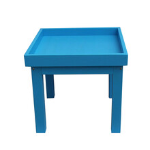 loveforever实木沙盘桌儿童玩沙桌游戏桌太空玩具桌子玩沙积木儿童理疗桌 彩色60*60*55【刷水性漆】