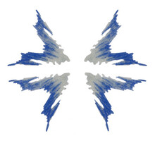 【1】美乐他 RG1/144强袭自由高达专用天空之翼MC效果件套装扩展包光之翼浮游炮模型ABA (RG日版深蓝色 单翼)