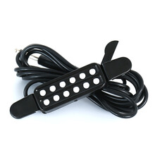 高保真民谣吉他拾音器免开孔音孔木吉他拾音器自带3米连接线 【拍立减】高保真吉他拾音器