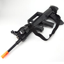 男孩玩具枪小特警95式儿童电动声光冲锋枪 ak47 m4a1 MP5演出道具 95式声光玩具枪 送电池枪背带