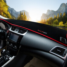 车丽友 适用于日产轩逸12-19款汽车仪表盘防晒垫装饰专用中控工作台遮阳隔热遮光定制避光垫