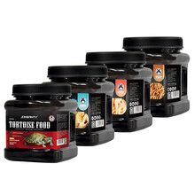 宠尚天 龟粮乌龟饲料甲鱼饲料龟饲料虾干猪鼻龟巴西龟食宠物鳄龟主粮 中颗粒龟粮零食套餐