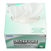 舒洁金佰利金特无尘低尘擦拭纸精密仪器工业擦拭纸擦拭眼镜纸小绿盒280张34155 34155