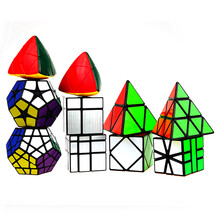 圣手 ShengShou/ 三阶镜面魔方 专业竞赛变体3阶异形魔方顺滑附教程秘籍 圣手异形十件套