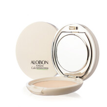 雅邦 AloBon/熊果苷美肌粉饼15g 定妆 遮瑕 控油保湿 买2送1 05自然白