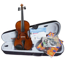 思雅晨（Saysn） 小提琴初学入门儿童成年人提琴虎纹/花纹背板V-008哑光 3/4