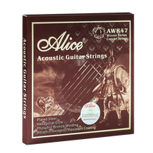 三套装爱丽丝民谣吉他弦AW436木吉他琴弦套装弦配件AW432吉它弦线 AWR47SL王者+送原装1弦3拨片