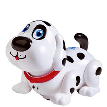 高盛电动智能笨笨狗 唱歌跳舞电子感应智能机器狗狗 0-3岁婴儿益智爬行狗玩具