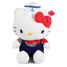 澳捷尔 hello kitty海军系列毛绒公仔 kt毛绒玩具 凯蒂猫玩偶 男款 12