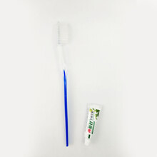 赞晨 酒店宾馆一次性牙刷牙膏套装 牙刷牙膏（蛇头）1支
