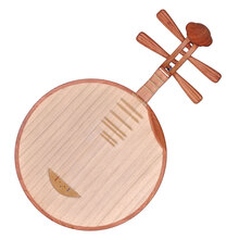 江音（Jiangyin） 江音月琴乐器6213M-A红木民族弹拨乐器京剧月琴民乐月琴 京剧西皮月琴6213X-A