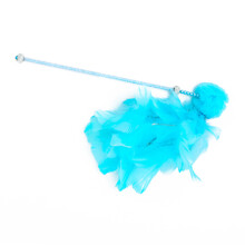 HOOPET宠物逗猫棒仙女棒玩具美短加菲猫宠物猫咪逗猫棒猫互动玩具 仙女棒-蓝