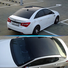 意迈- 汽车天窗膜 亮黑车顶膜加厚三层带导气槽仿车顶改色膜防水防嗮防护天窗贴膜 其它车型请拍下备注！