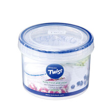 乐扣乐扣LOCK&LOCK密封罐冰箱收纳盒食品坚果保鲜盒透明奶粉盒储物罐零食塑料茶叶罐子便携水果盒 360ML