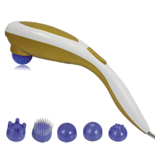 科博尔 颈椎按摩器多功能全身电动手持式按摩棒锤震动老人脖子小海豚按摩仪肩颈肩部肩膀背颈部颈肩腰部家用 土豪金