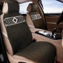 尼罗河（NILE） 汽车坐垫夏季凉垫纯手工编织适用于宝马奥迪汉兰达迈腾帕帕萨特等市场99%车型 锦绣丽格-绿色