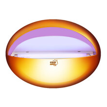 纳迪森（NADISEN）灭蝇灯粘捕式灭蚊灯餐厅饭店用食品厂商用驱蚊灯捕苍蝇神器静音家用灭虫灯 金色单管8W（配2支备用灯管+10张粘纸）