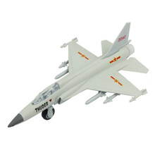 战斗机航天飞机轰炸机歼十二十回力声音灯光合金飞机模型玩具车 空客A380礼物 FC-1枭龙战机