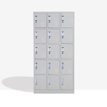 亚曌（YAZHAO） 15门铁皮柜15格储物柜十五门员工柜更衣柜存物柜 加厚带锁 十五门更衣柜 实用型0.7mm