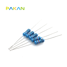 PAKAN 2W精密电阻器 1% 2W色环电阻 金属膜电阻2W 0.22R 精度1% (10只)