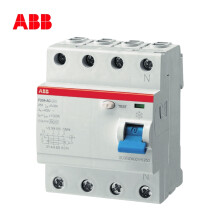 ABB F200系列不带过电流保护的剩余电流保护器；F204 A-40/0.1