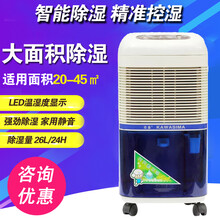 川岛除湿机家用商用工业除湿器别墅地下室车库去潮机工厂车间除湿机烤鸭店除湿器药厂库房抽湿机档案室机房去 DH-826C