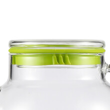 圆舍冷水壶盖子配件不锈钢玻璃壶盖 流水壶的玻璃盖子（配件）