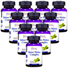 爱司盟苦瓜素片（搭铬保健品老年痴呆药脑梗塞血栓糖尿病降糖的药降血糖平衡胶囊降血脂血压高茶叶降压使用）  (美国原装进口)十瓶装