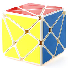 抖音同款魔方 风火轮移棱三阶变幻金刚三阶魔方变体异形3阶魔方 变幻金刚白色