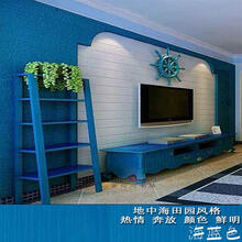 掘优水性漆儿童房家具用环保油漆家具彩色环保改色翻新漆木门柜床净味刷漆室内白色环保木器漆 海洋蓝 配工具套 400g