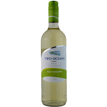 双洋 （TWO OCEANS） 红葡萄酒 750ml单瓶装 南非进口红酒（ASC） 清爽果香白葡萄酒