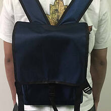 零帕锂电池专用背包 深蓝色背包