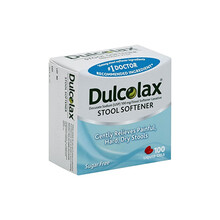 Dulcolax 乐可舒  Tablets通便 大便软化剂液体凝胶 100粒 缓解便秘 一件