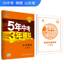 五三 中考物理 山东专用 5年中考3年模拟 2019中考总复习专