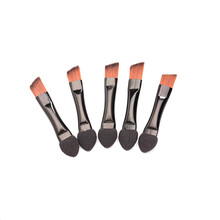 煜洛迷你双头化妆刷套装4支眼影棒斜角眉刷便携款初学者工具