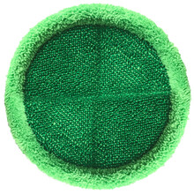 NIUTE (配件)无线电动旋转喷水拖把原装 绿色擦布