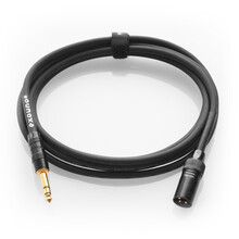 exound TRS 6.35转大三芯XLR卡农公 音响平衡线 Kirlin科林原厂制造 3米