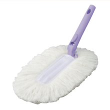 康多多 Satto巧手抹布（不含柄） 日本山崎微纤维静电吸附灰尘掸家务打扫除灰尘不易掉毛鸡毛掸子扫灰 浅紫色