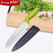 不锈钢切菜刀厨师刀切片刀切肉刀多用刀西式主厨刀     单刀主刀带刀套 【多用菜刀 带套】