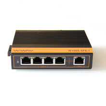 雾海（WIWAV）W1005-5FE-I  UL认证 DIN导轨式 工业交换机 5电口/百兆/-40℃~+85℃/IP40防护
