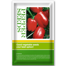 凤鸣雅世  彩椒种子甜椒菜椒青椒辣椒种籽方形灯笼椒四季阳台盆栽籽种孑蔬菜种子红椒黄高产甜椒籽蔬菜种籽 红凯红色方型甜椒种子 100粒