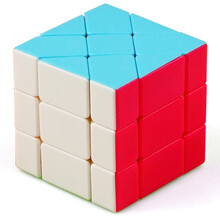 圣手移棱魔方 三阶变体异型玩具彩色顺滑不掉色异形移棱儿童益智玩具 圣手移棱魔方彩色