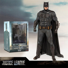 【年货节】正义联盟蝙蝠侠 超人 神奇女侠 闪电侠英雄模型玩具摆件人偶 蝙蝠侠 盒装现货