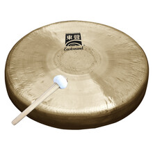 南弦平底锣响铜乐器铜锣衡锣高边锣鼓道士锣卷边大中小锣 60CM衡锣+锣锤