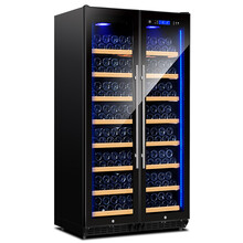 茄龙（CIGARLOONG） CL-340WB红酒柜智能变频恒温酒柜冰吧压缩机无霜风冷 黑色满配