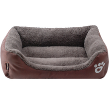 美吉氏 宠物猫窝狗窝 秋冬季猫垫狗垫 泰迪博美比熊金毛四季可用 咖啡色M号（15斤以内）