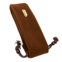 管子先生专业笛子布套 洞箫布套  仿鹿皮洞箫布袋 加厚箫绒布袋 精品箫包装袋 竹笛子包装 横笛绒布套 G调笛子布套55CM左右