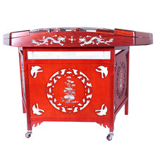 FLOFAIR 色木 泡桐 面板 演奏 初学 考级 乐队 剧团 入门 扬琴 乐器 402 401型 YQ-04 花梨木贝雕龙扬琴